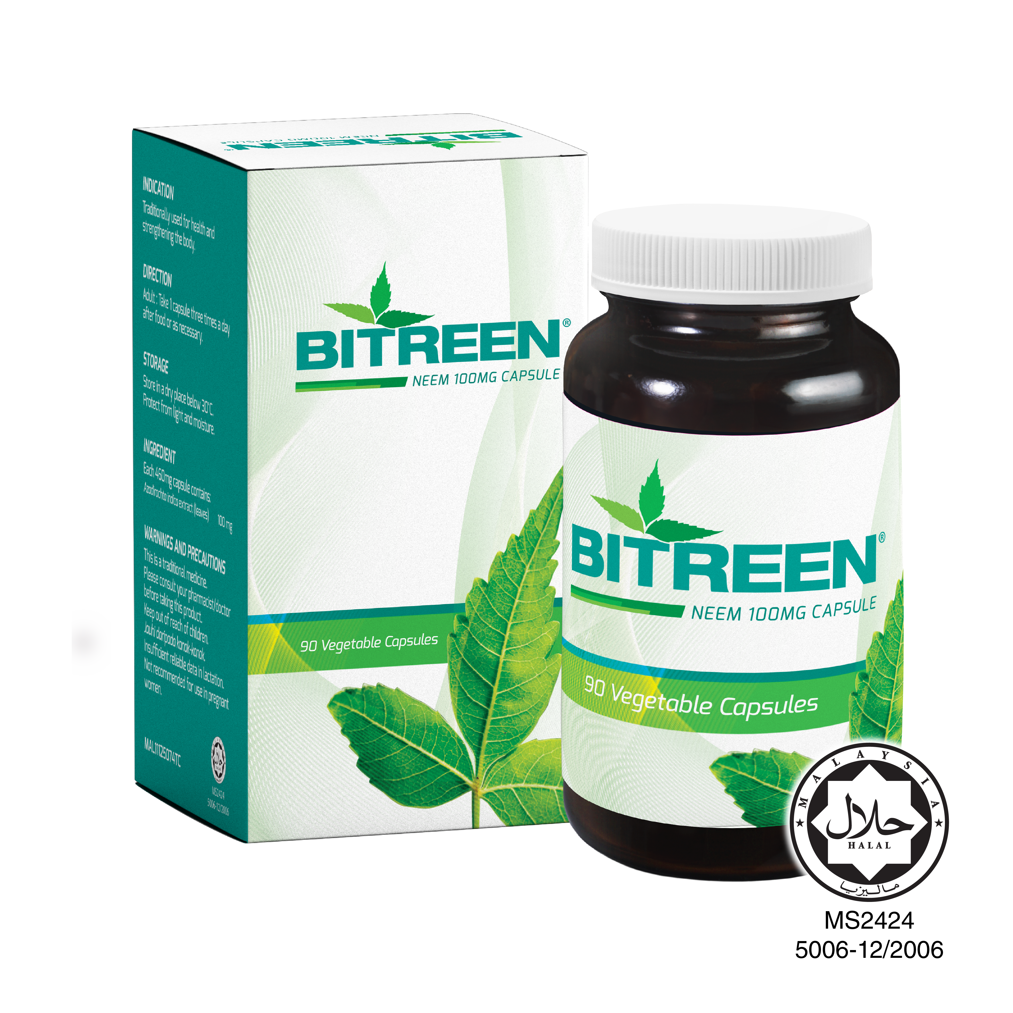 Bitreen® Neem 100mg Capsule